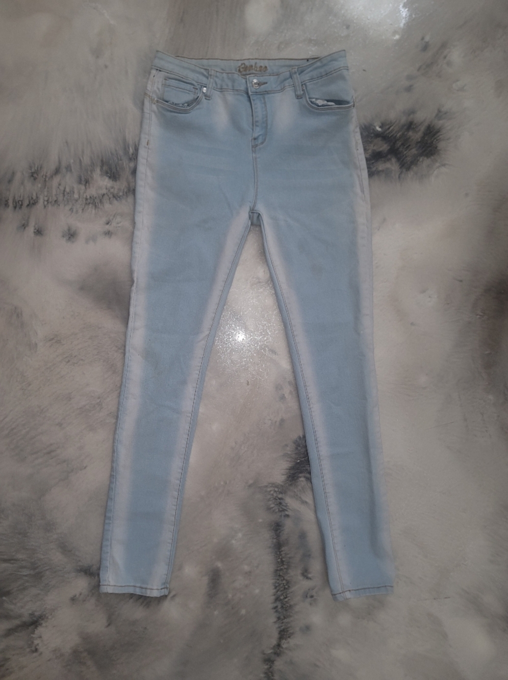 Bamboo Women’s Light Blue Stretch Skinny Jeans